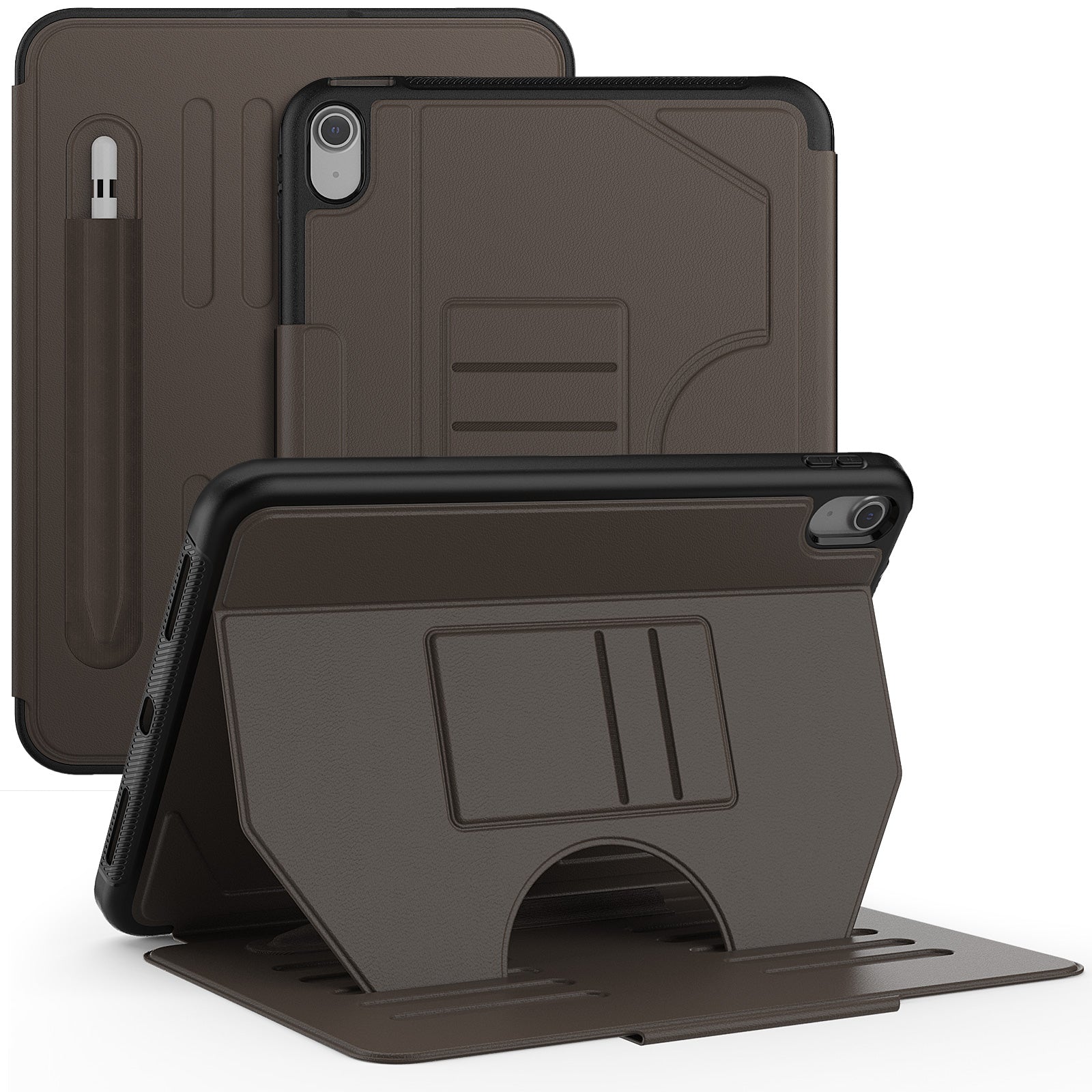 AirFlow Pro iPad-etui med justerbart kickstand og blyantholder