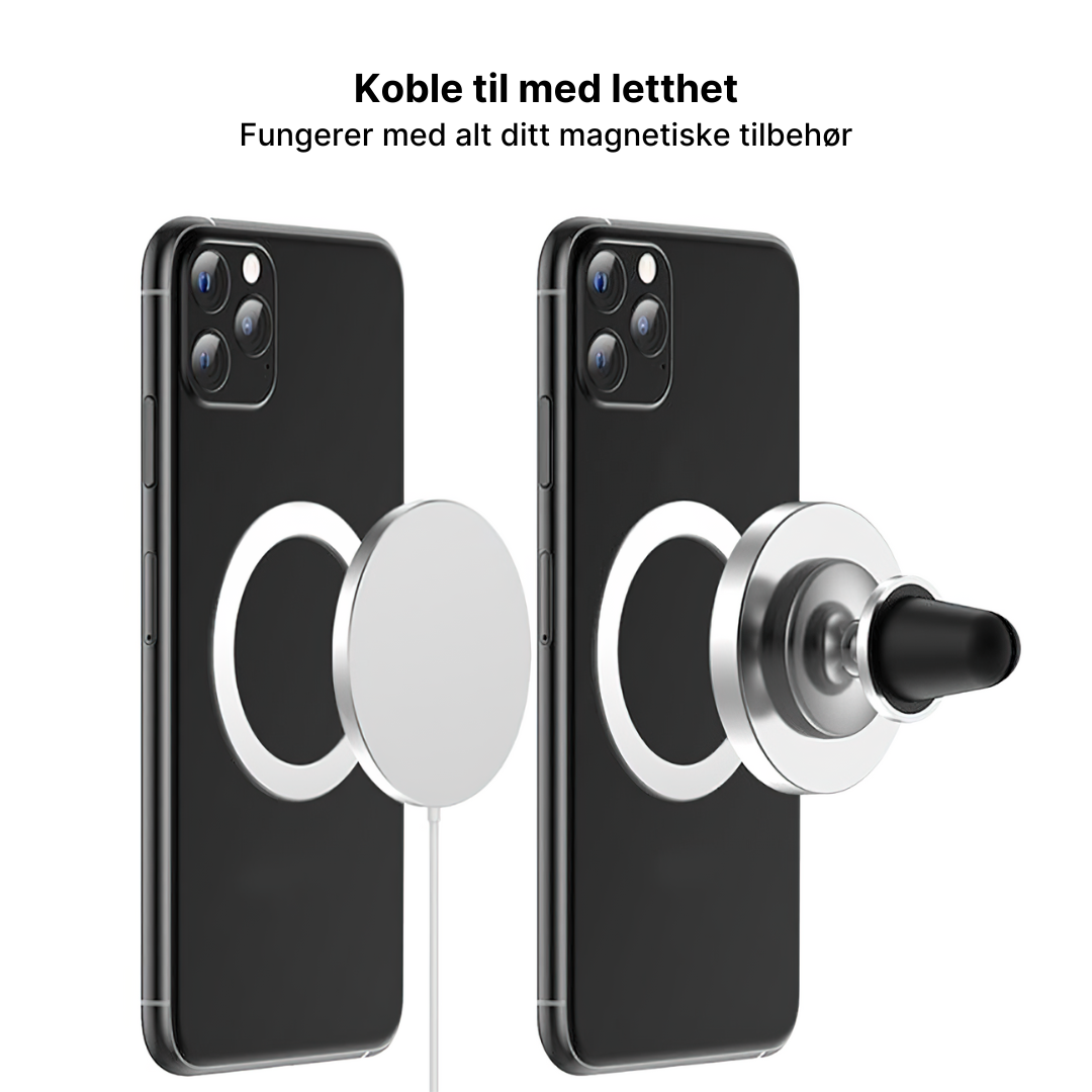 Magsafe magnetisk ring for iPhone og Android
