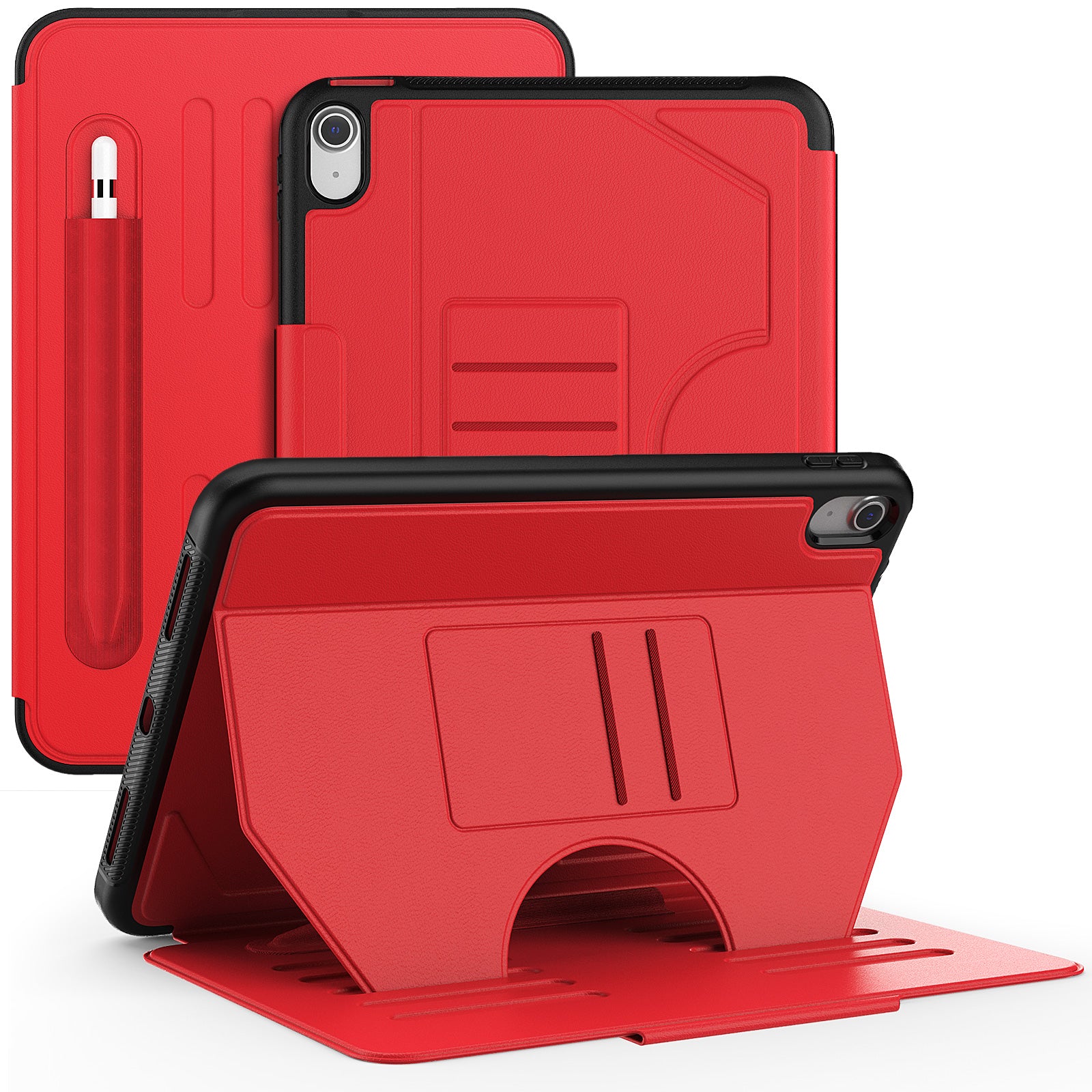 AirFlow Pro iPad-etui med justerbart kickstand og blyantholder