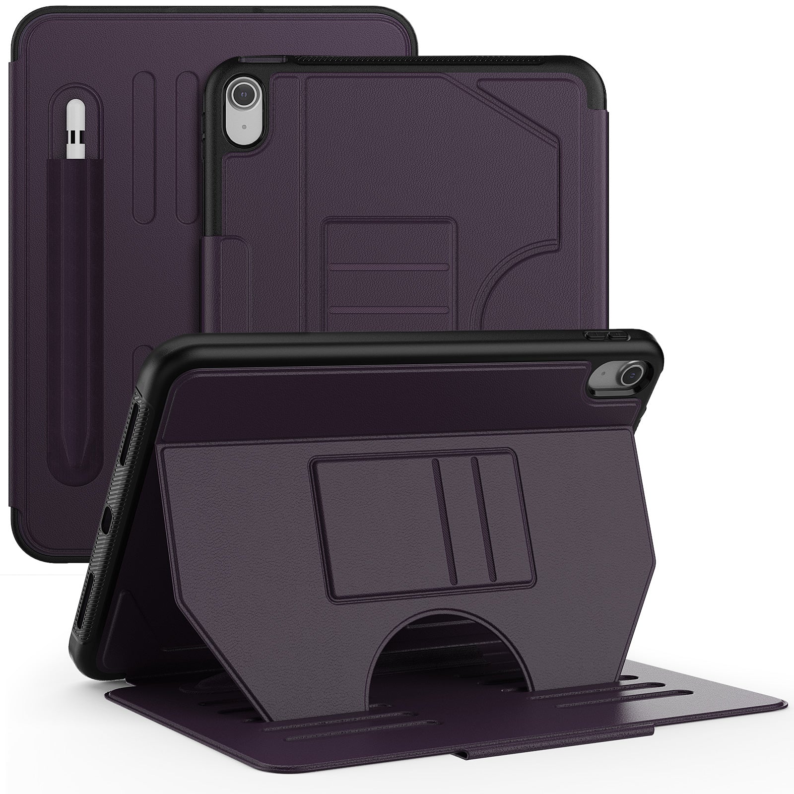 AirFlow Pro iPad-etui med justerbart kickstand og blyantholder