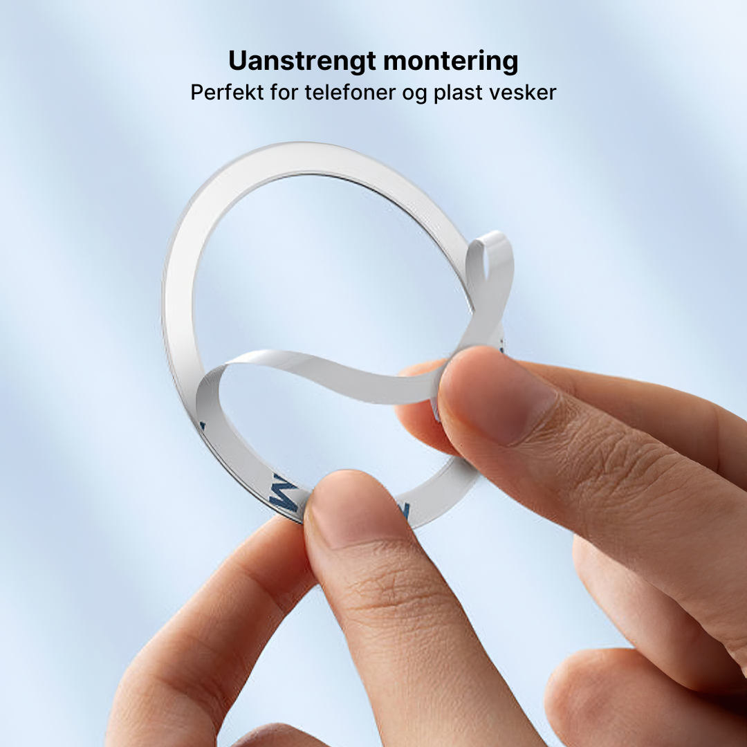 Magsafe magnetisk ring for iPhone og Android
