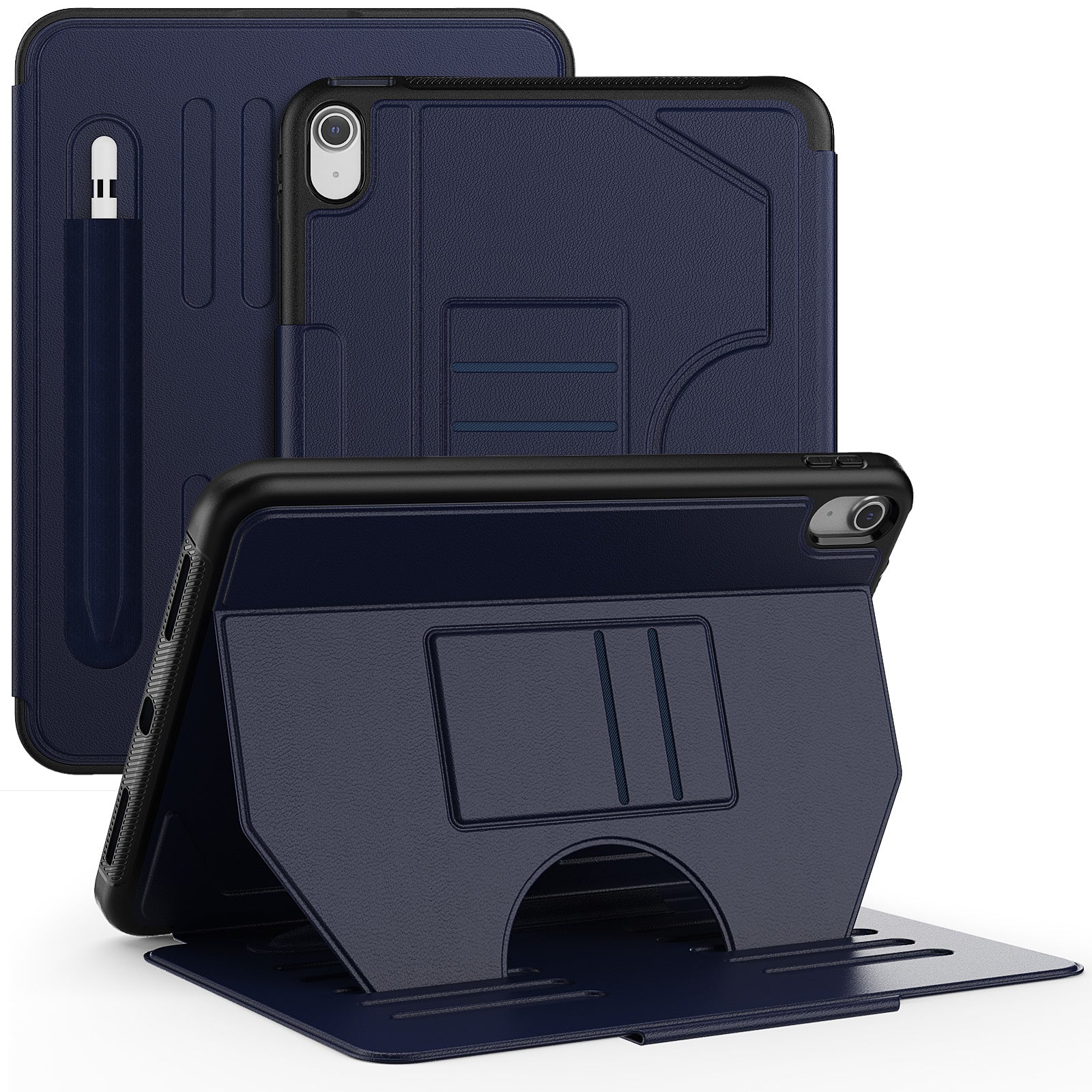 AirFlow Pro iPad-etui med justerbart kickstand og blyantholder