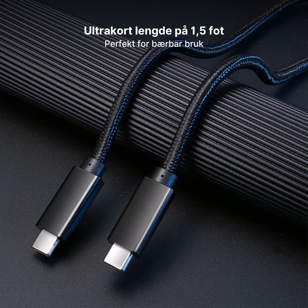 60 W Type-C til Type-C-kabel