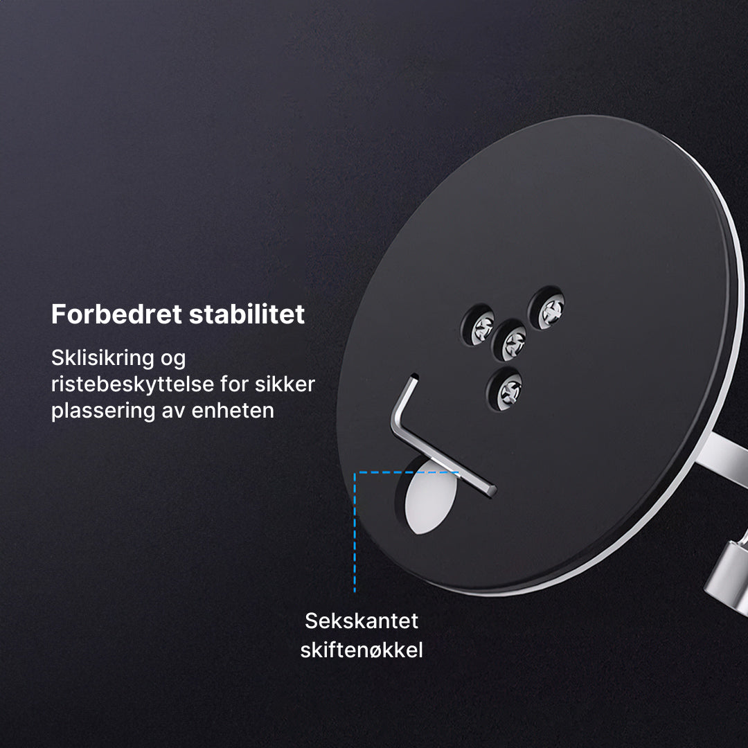 Smarttelefonstativ 360 i aluminium