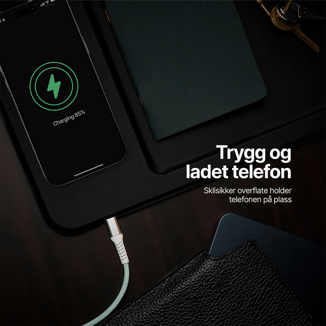 AuraHub Trådløs iPhone-lader og Organizer