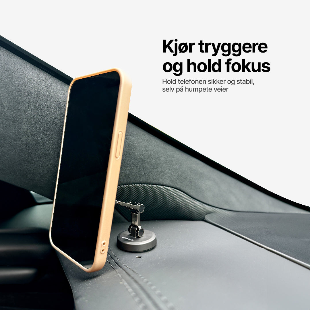 DashGrip magnetisk biltelefonholder med justerbart stativ