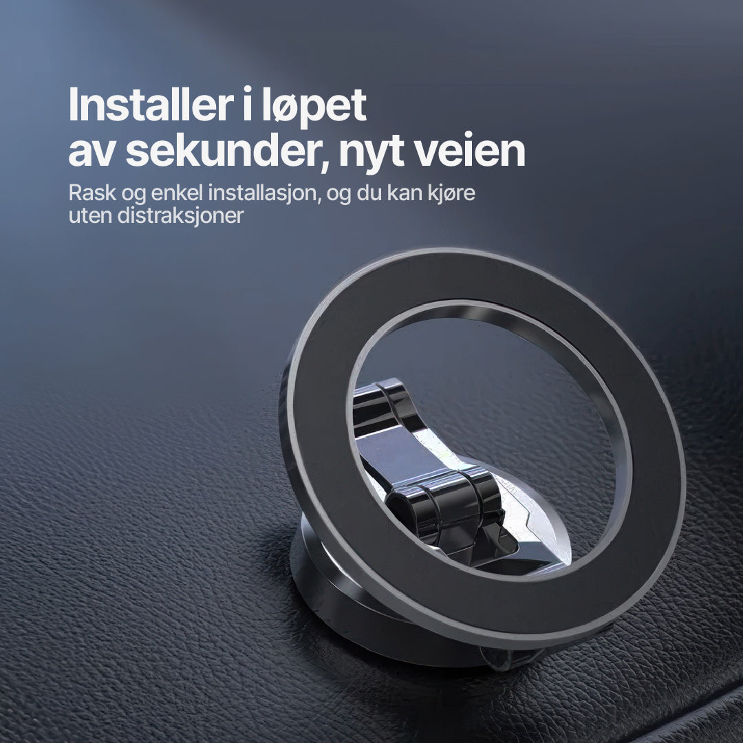 DashGrip magnetisk biltelefonholder med justerbart stativ