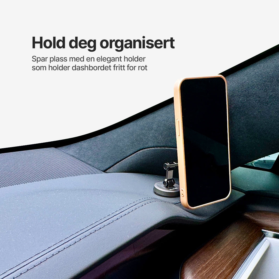 DashGrip magnetisk biltelefonholder med justerbart stativ
