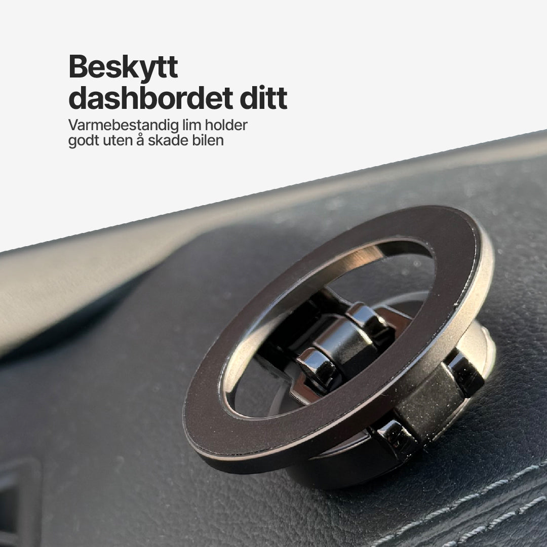 DashGrip magnetisk biltelefonholder med justerbart stativ