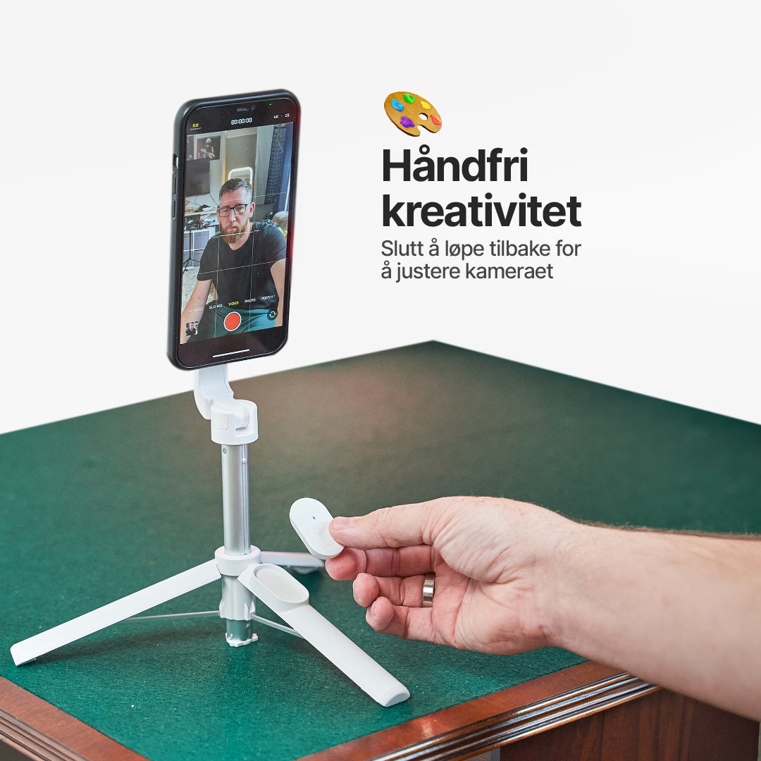 MagSafe-stativ med trådløs fjernkontroll for kreatører