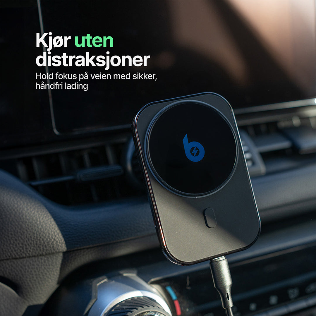PolarCharge Qi2 trådløs MagSafe-telefonlader