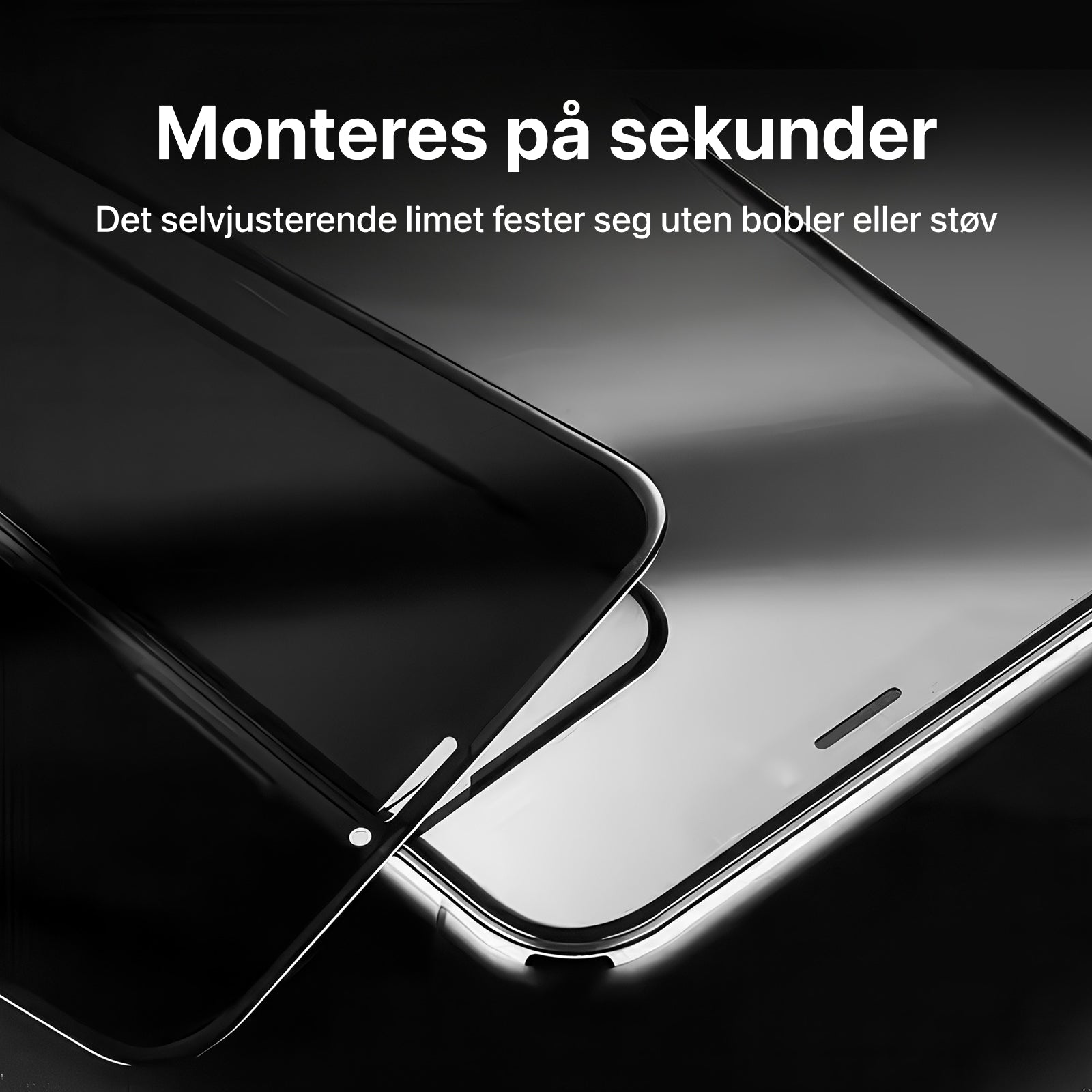Privacy glass-skjermbeskytter til iPhone