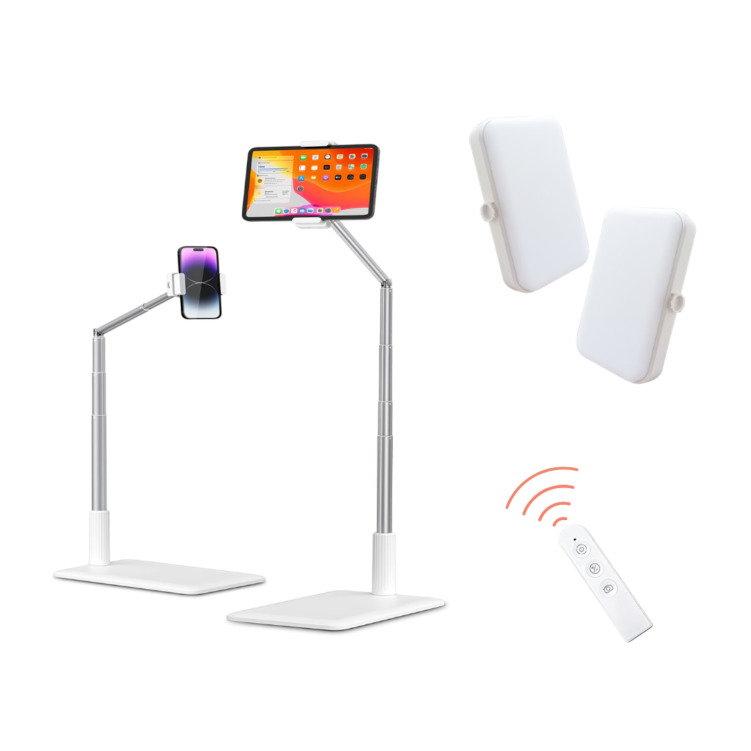 Creator Studio-stativ for telefon og nettbrett