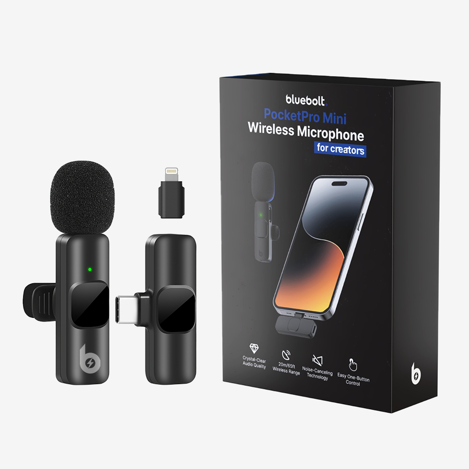 PocketPro Mini trådløs mikrofon for kreatører